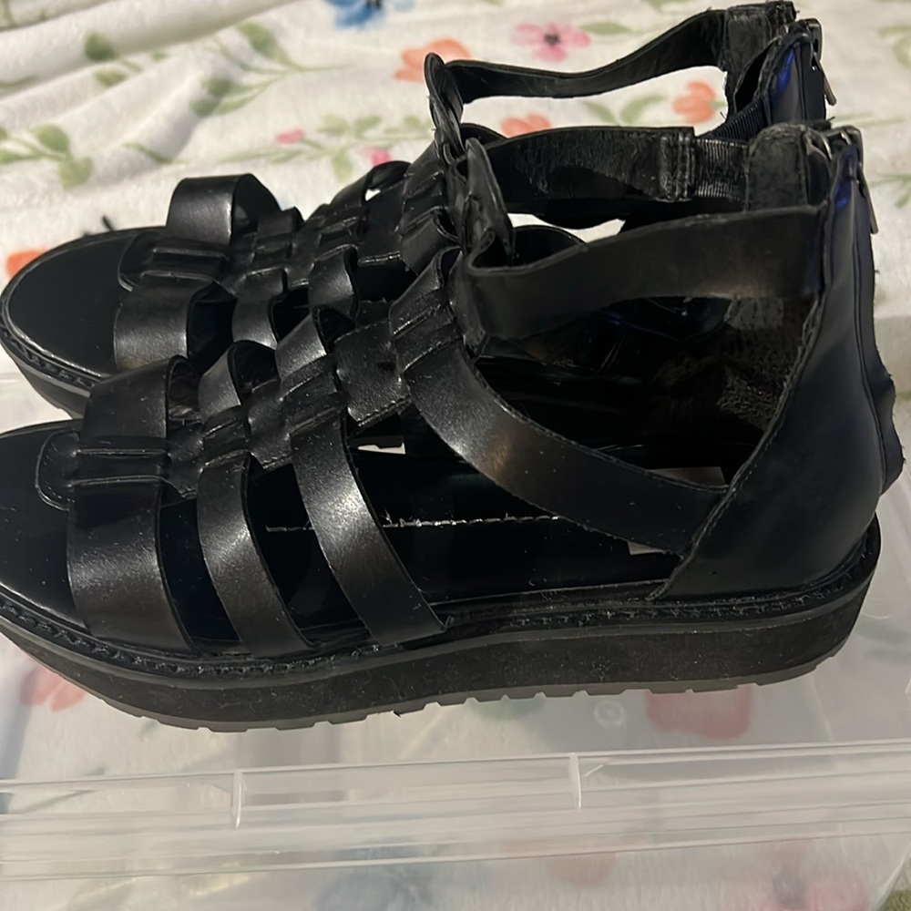 Dolce Vita Black Strappy Sandals